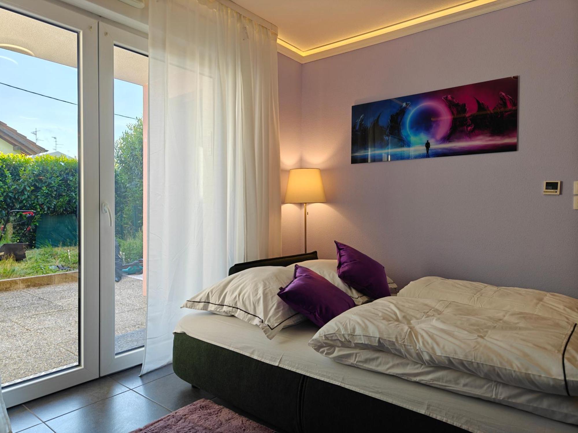 Charming Apartment With Garden, Free Parking Near Basel, Airport, Ger'Many, France, Сен-Луи Екстериор снимка
