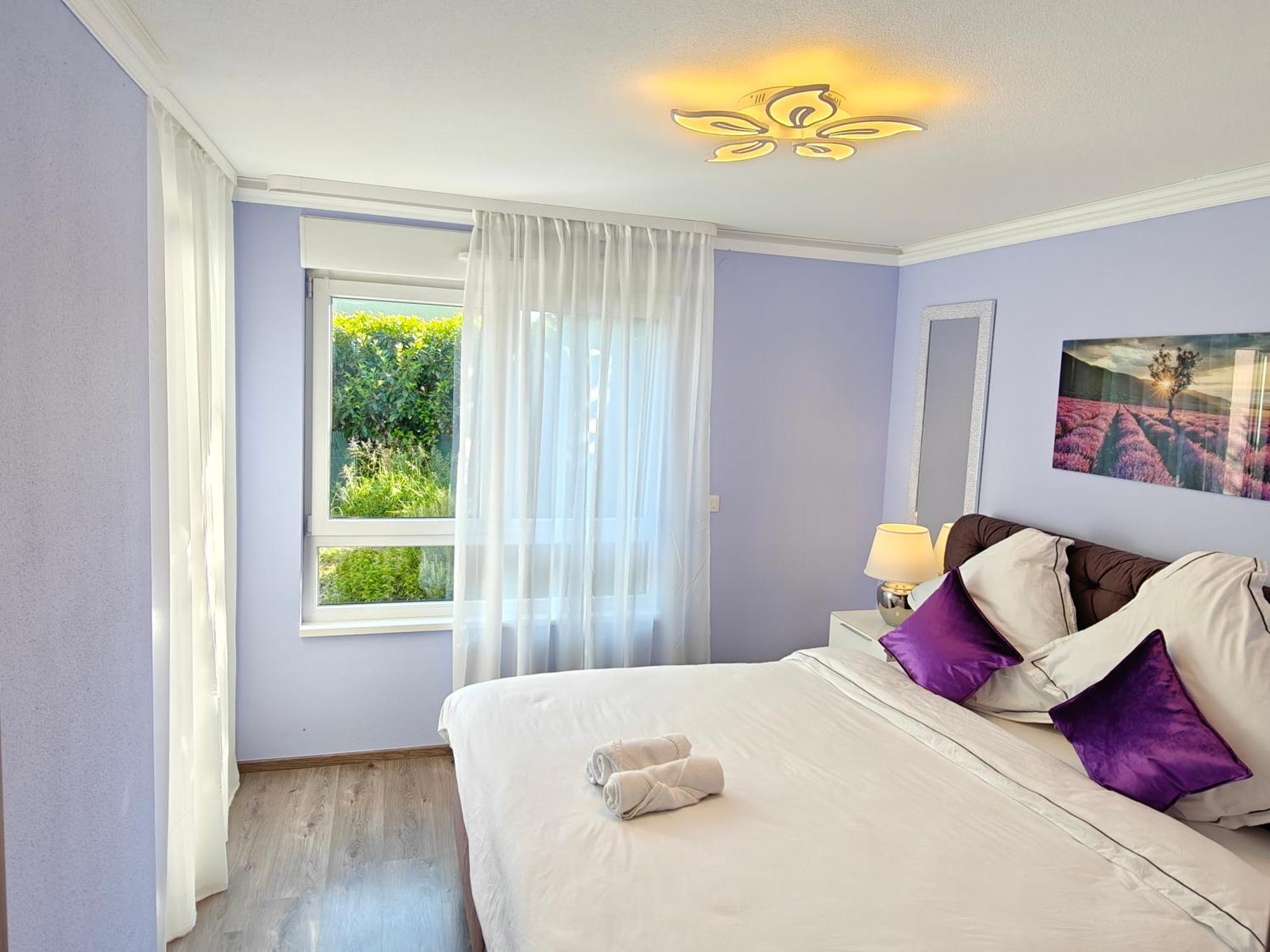 Charming Apartment With Garden, Free Parking Near Basel, Airport, Ger'Many, France, Сен-Луи Екстериор снимка